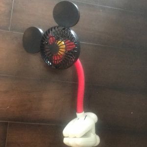 Disney parks Mickey stroller fan